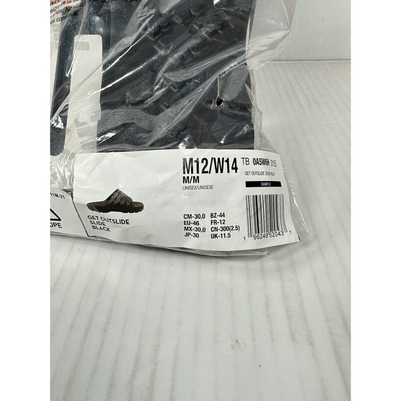 Unisex Timberland GET OUTSLIDE Slide Black Size 12M/14W TB0 A5W6H 015 BRAND NEW - Picture 8 of 8